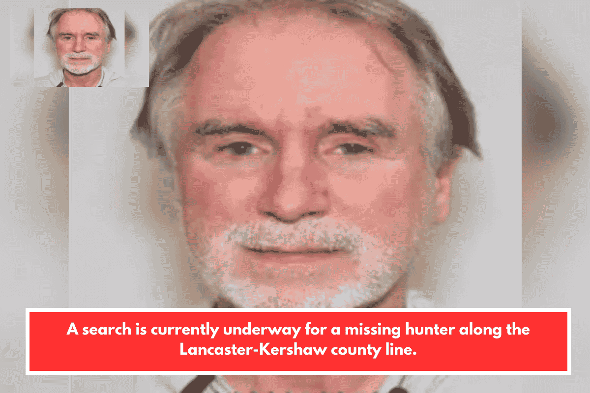 A search is currently underway for a missing hunter along the Lancaster-Kershaw county line.