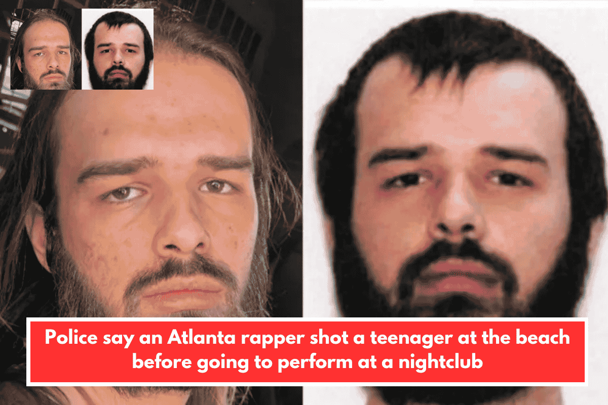 Police say an Atlanta rapper shot a teenager at the beach before going to perform at a nightclub