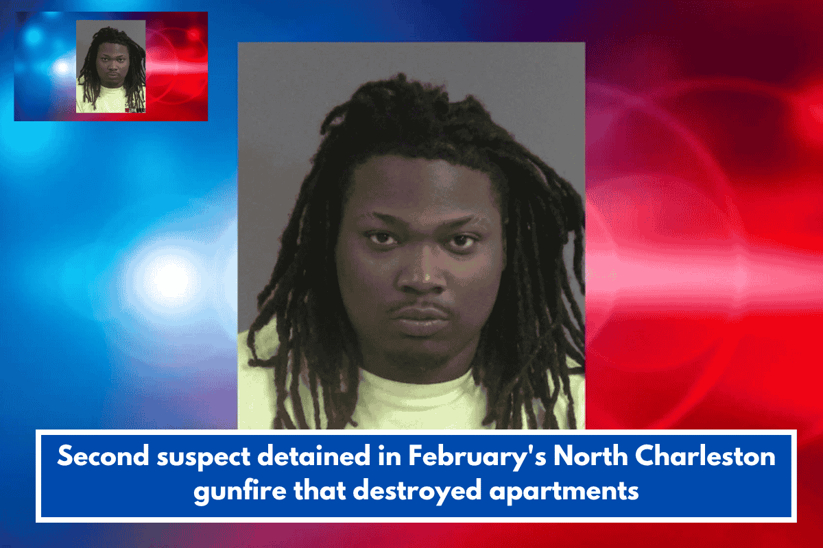 Second suspect detained in February's North Charleston gunfire that destroyed apartments