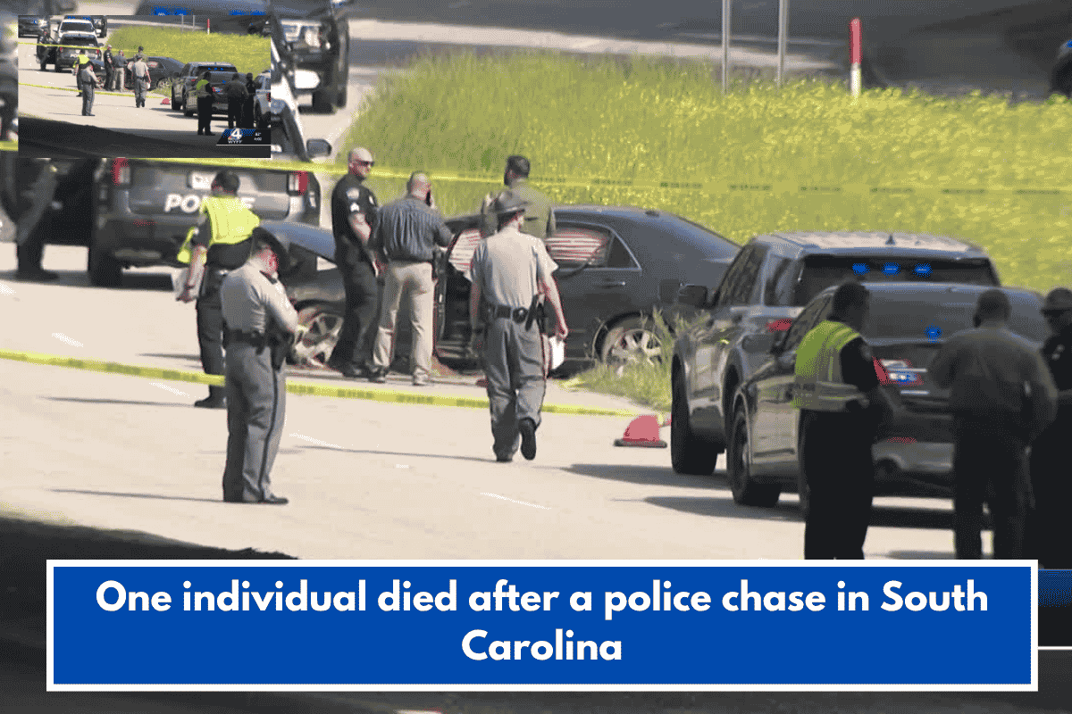 One individual died after a police chase in South Carolina