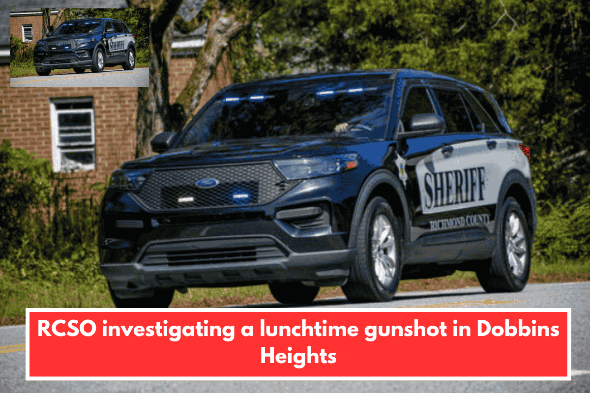 RCSO investigating a lunchtime gunshot in Dobbins Heights