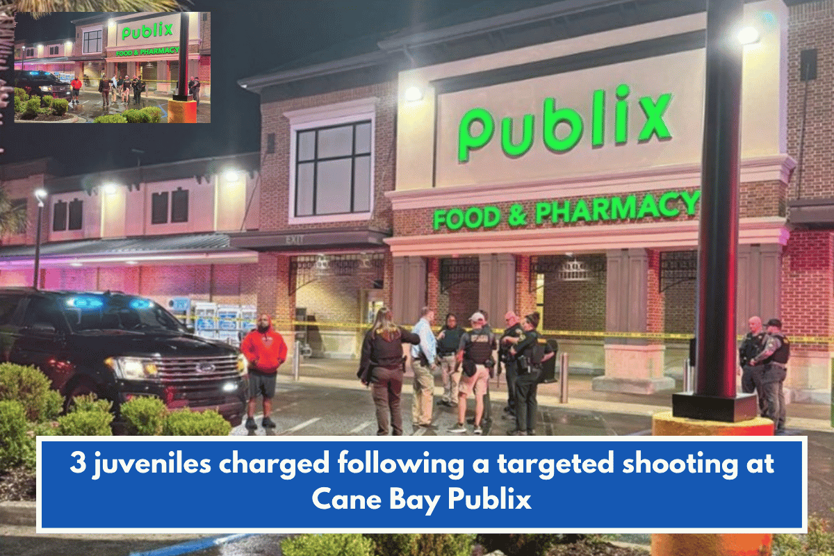 3 juveniles charged following a targeted shooting at Cane Bay Publix