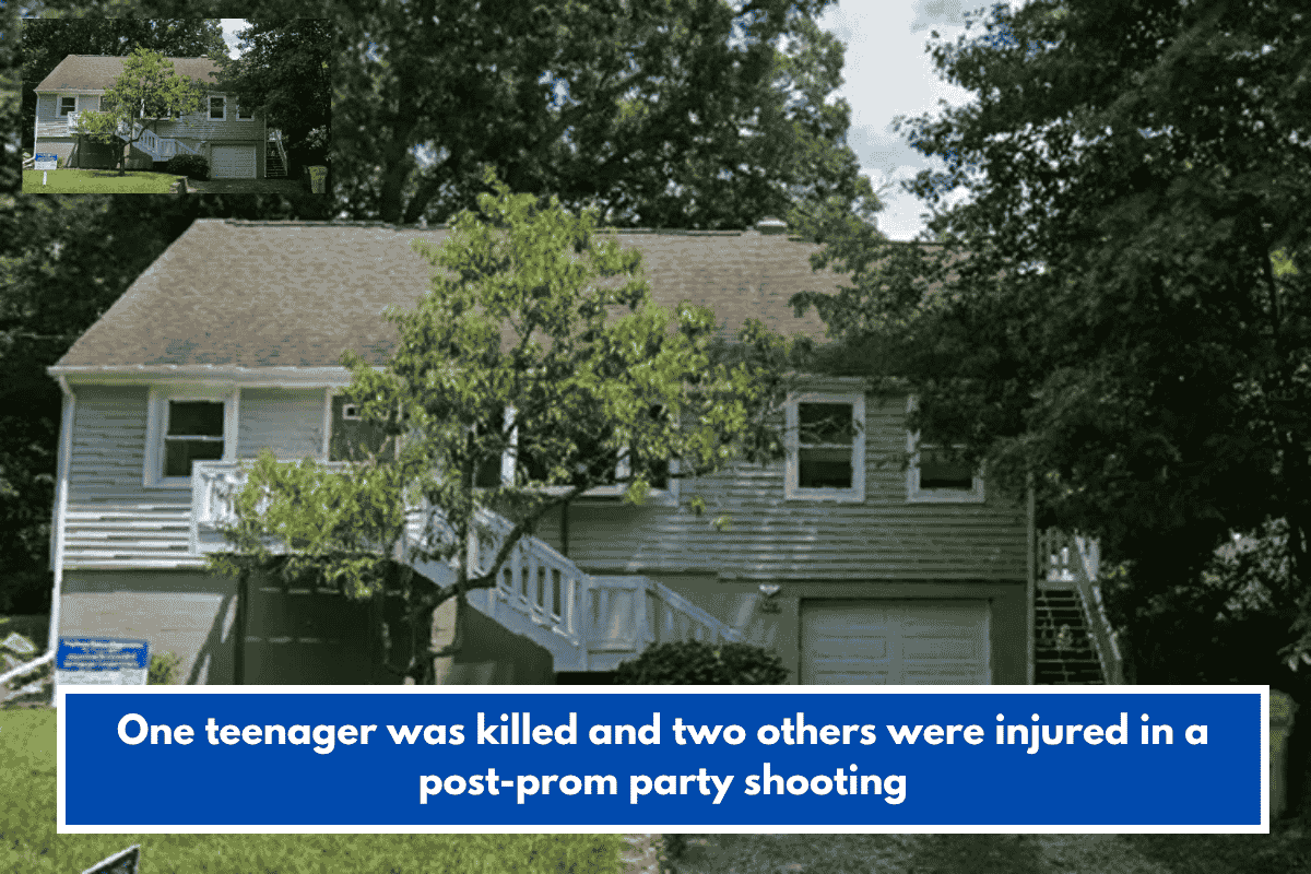 One teenager was killed and two others were injured in a post-prom party shooting
