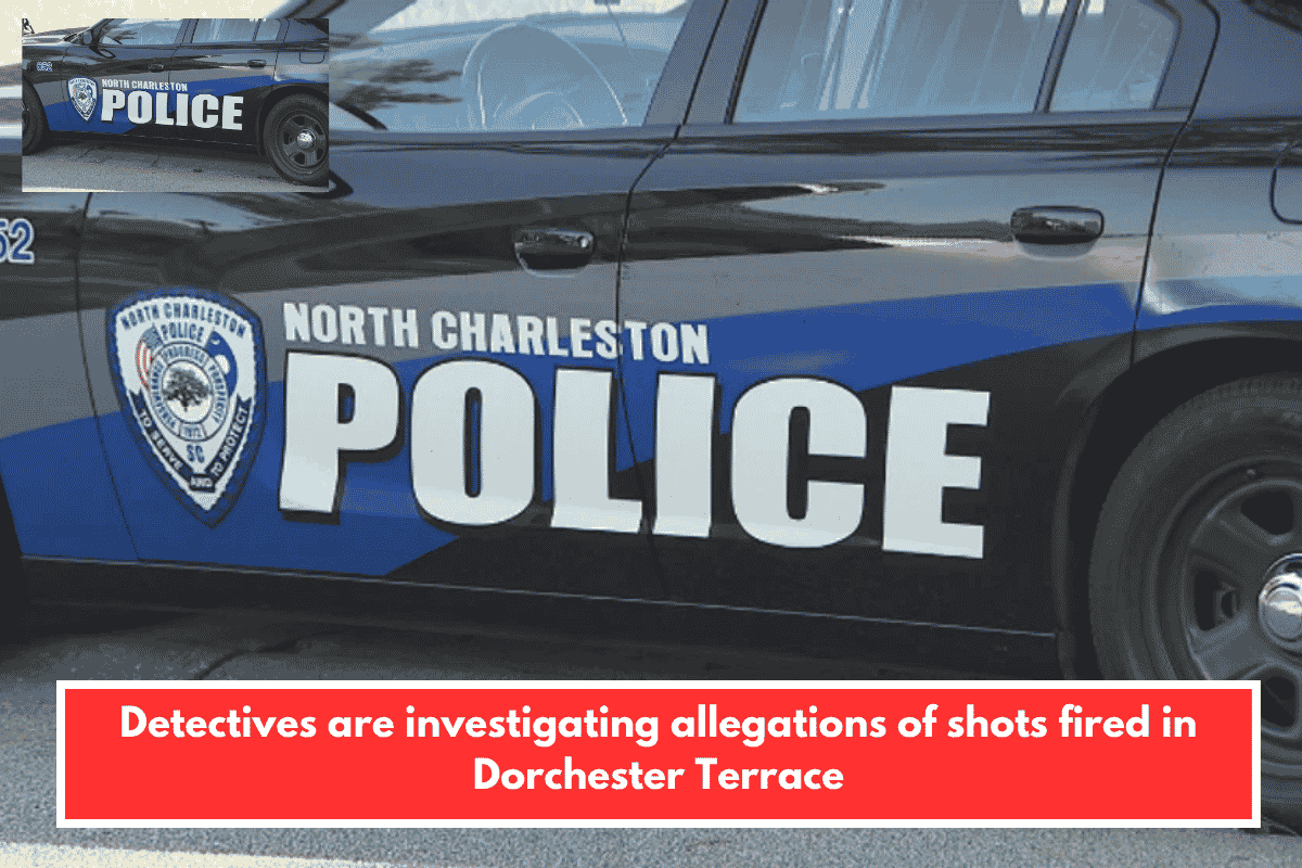 Detectives are investigating allegations of shots fired in Dorchester Terrace