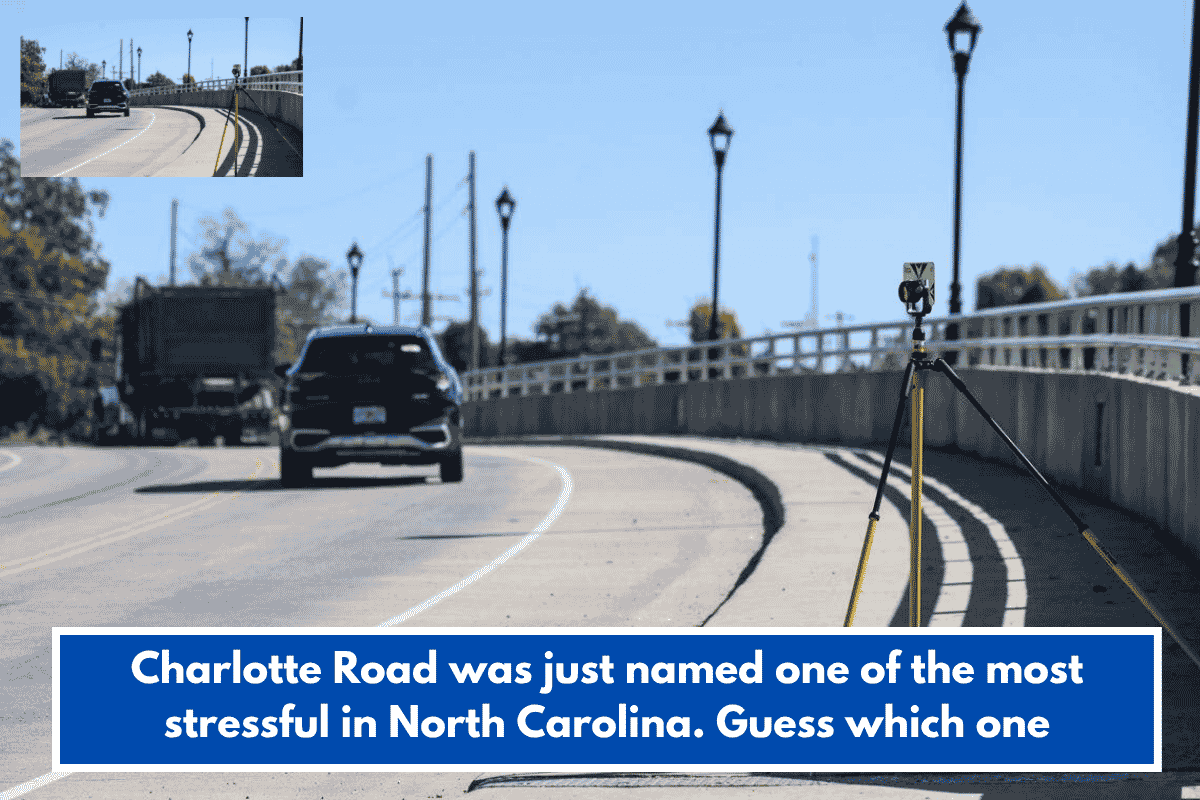 Charlotte Road was just named one of the most stressful in North Carolina. Guess which one