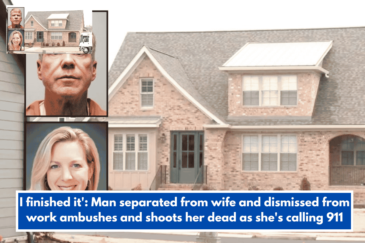 I finished it': Man separated from wife and dismissed from work ambushes and shoots her dead as she's calling 911