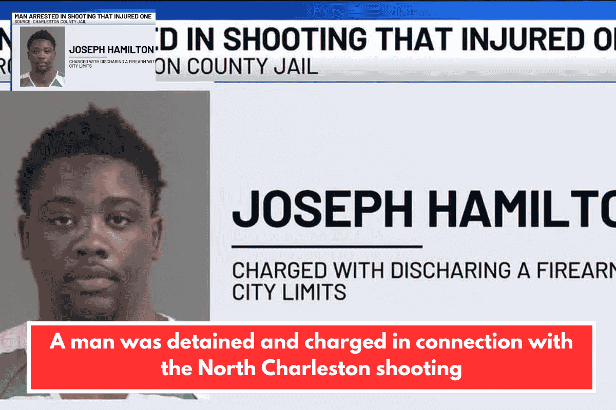 A man was detained and charged in connection with the North Charleston shooting