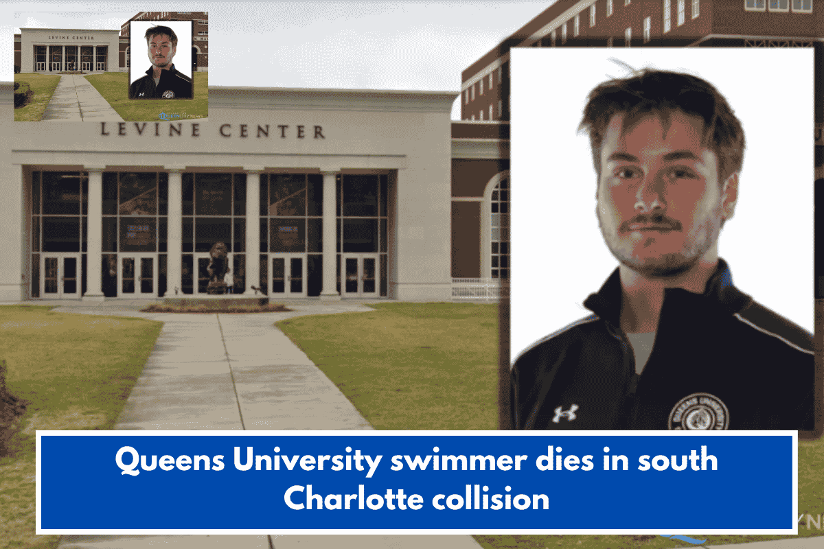 Queens University swimmer dies in south Charlotte collision