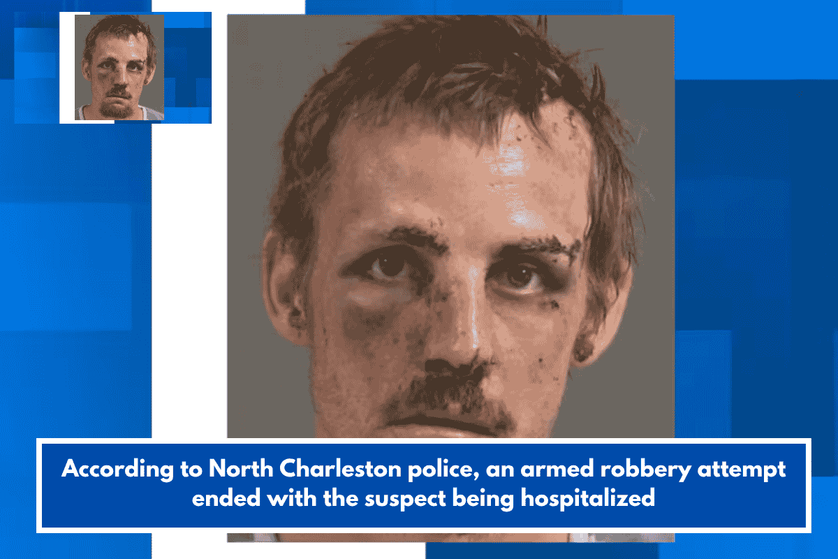 According to North Charleston police, an armed robbery attempt ended with the suspect being hospitalized