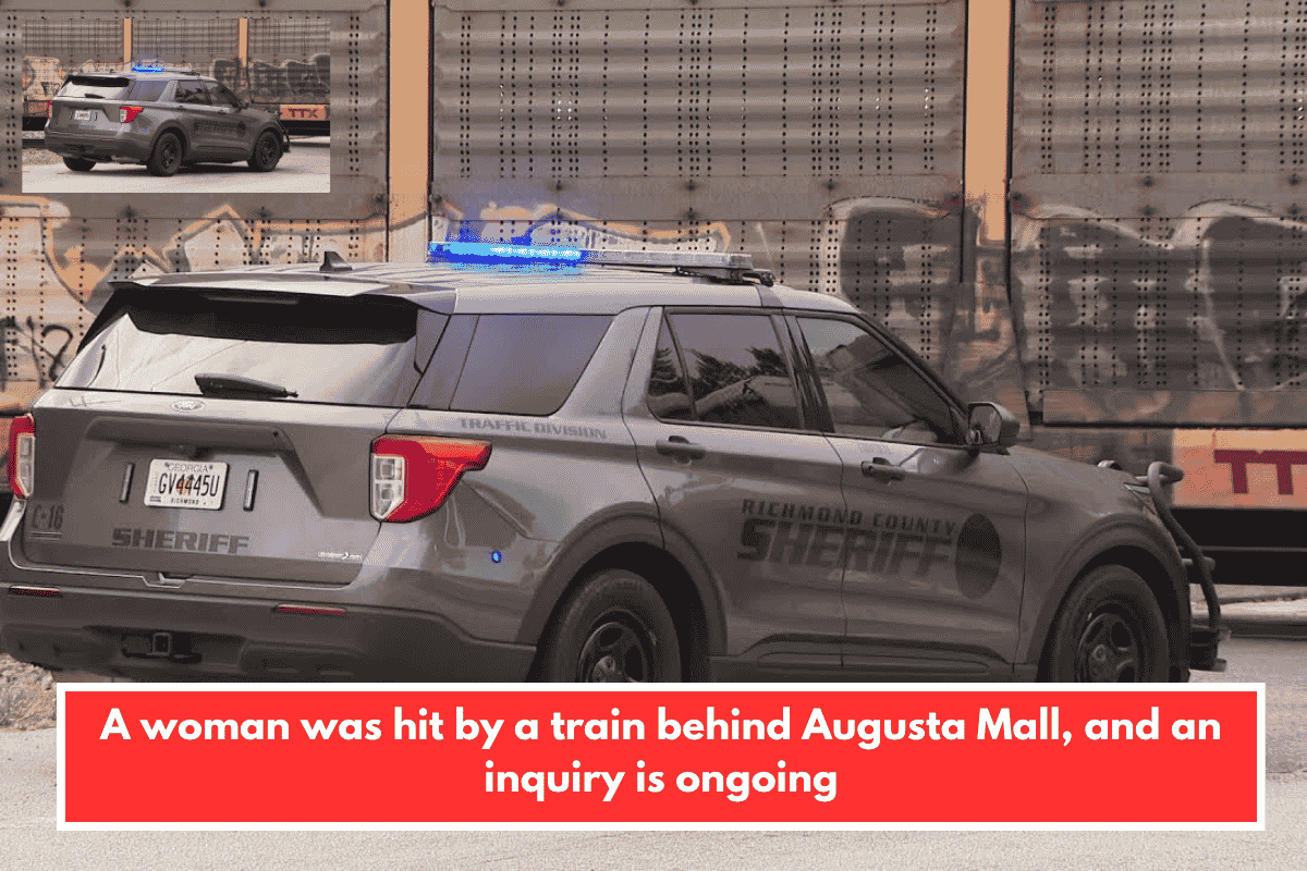 A woman was hit by a train behind Augusta Mall, and an inquiry is ongoing