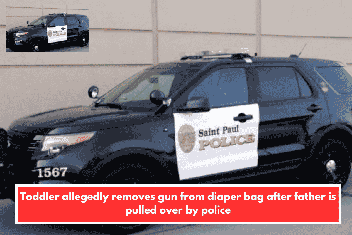 Toddler allegedly removes gun from diaper bag after father is pulled over by police