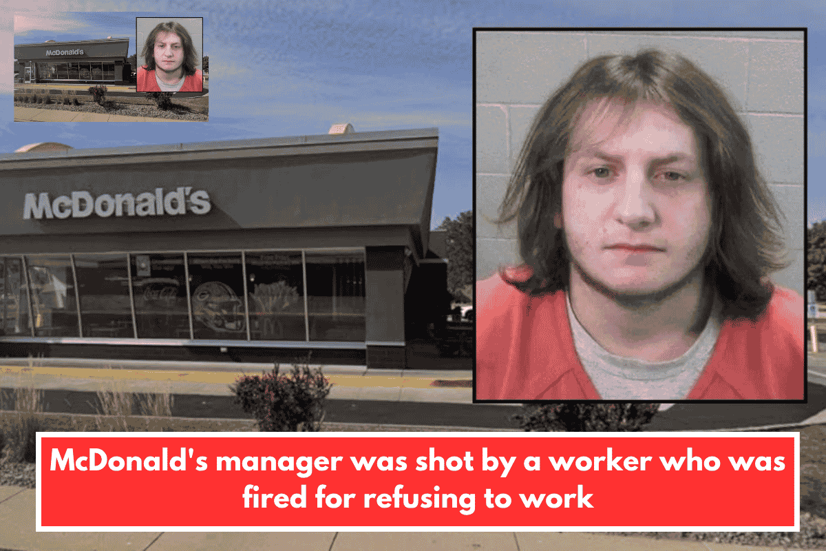 McDonald's manager was shot by a worker who was fired for refusing to work