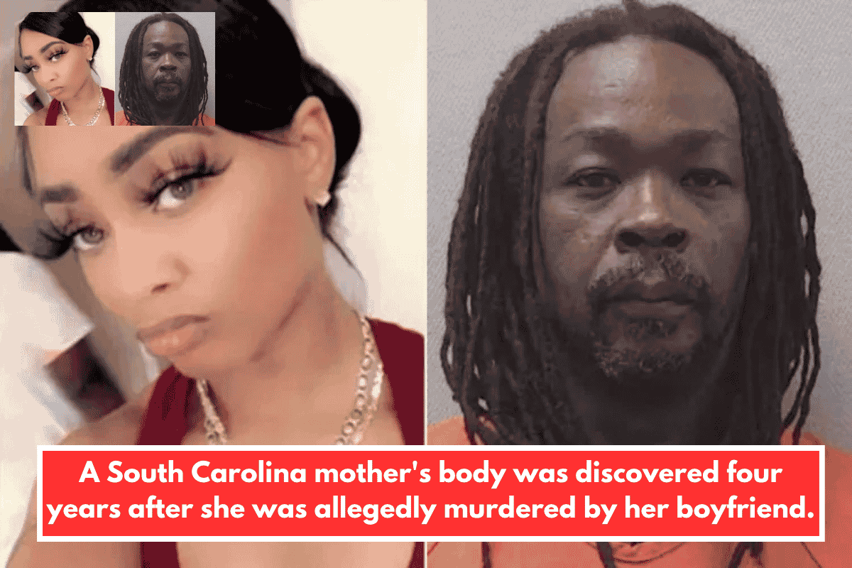 A South Carolina mother's body was discovered four years after she was allegedly murdered by her boyfriend.