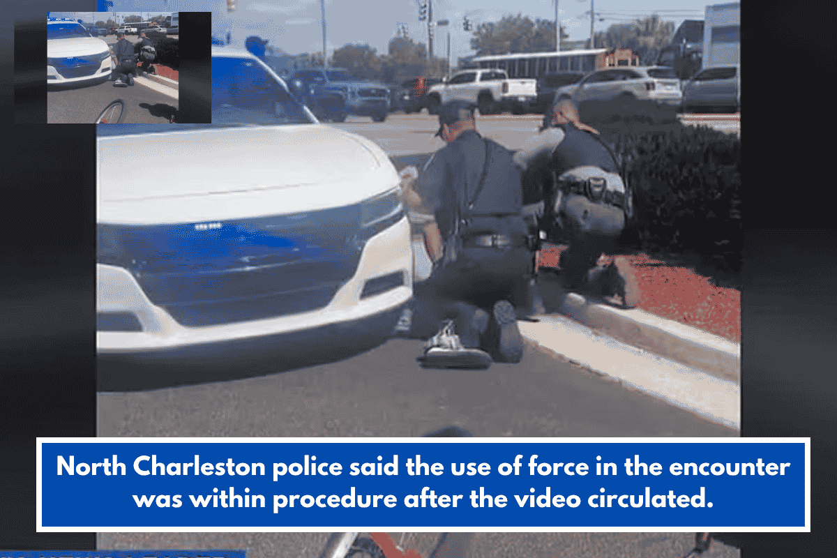 North Charleston police said the use of force in the encounter was within procedure after the video circulated.