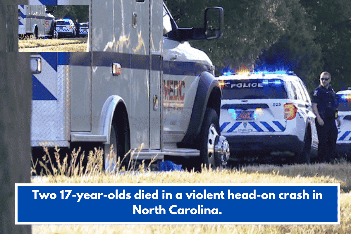 Two 17-year-olds died in a violent head-on crash in North Carolina.