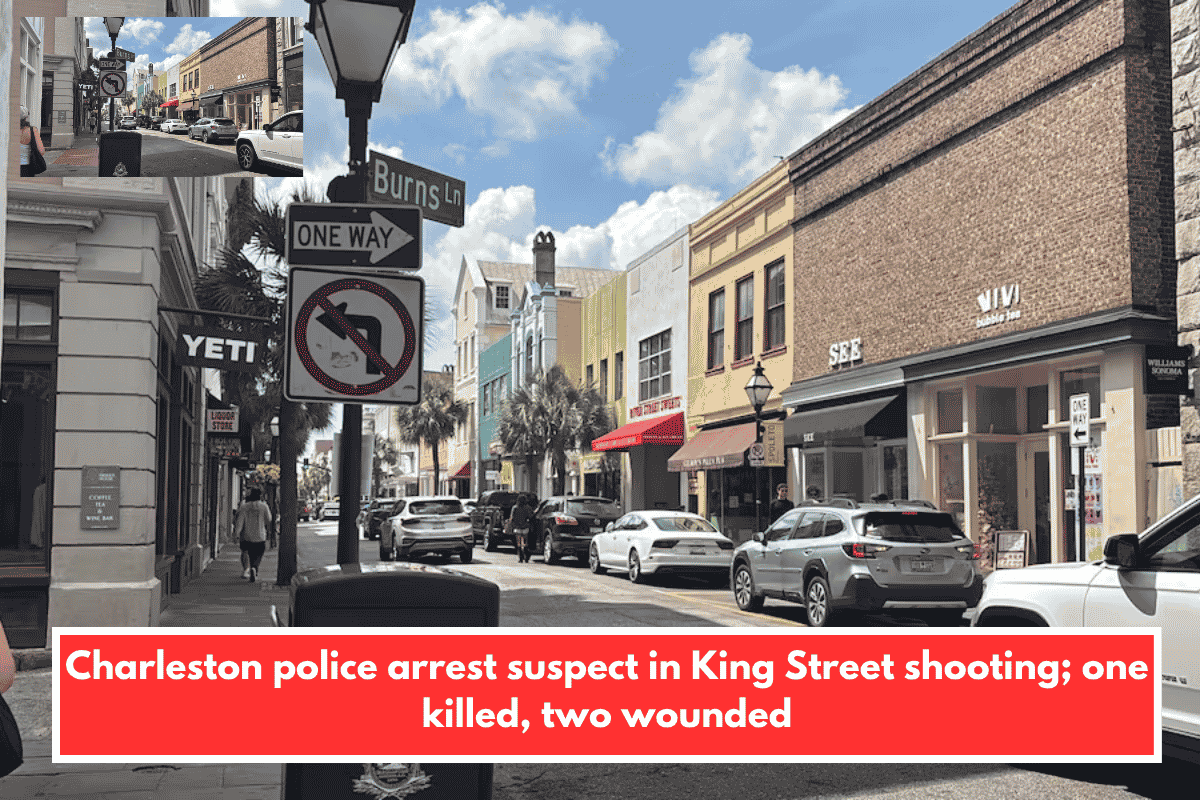 Charleston police arrest suspect in King Street shooting; one killed, two wounded