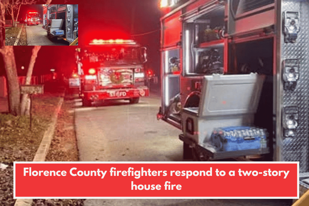Florence County firefighters respond to a two-story house fire