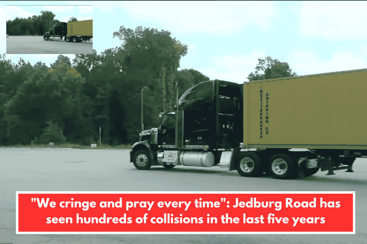 "We cringe and pray every time": Jedburg Road has seen hundreds of collisions in the last five years