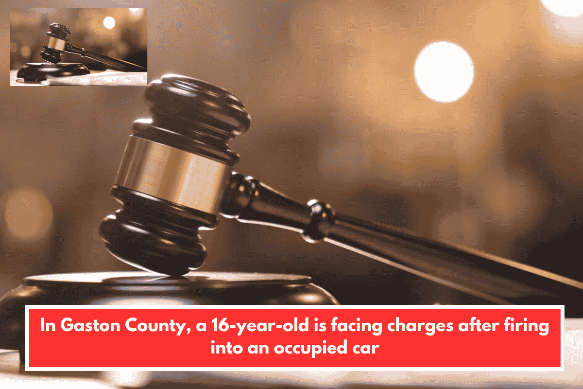 In Gaston County, a 16-year-old is facing charges after firing into an occupied car