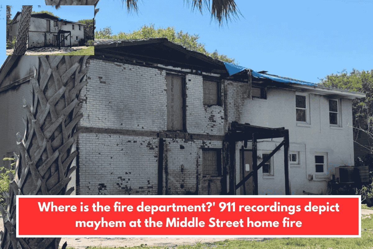 Where is the fire department?' 911 recordings depict mayhem at the Middle Street home fire