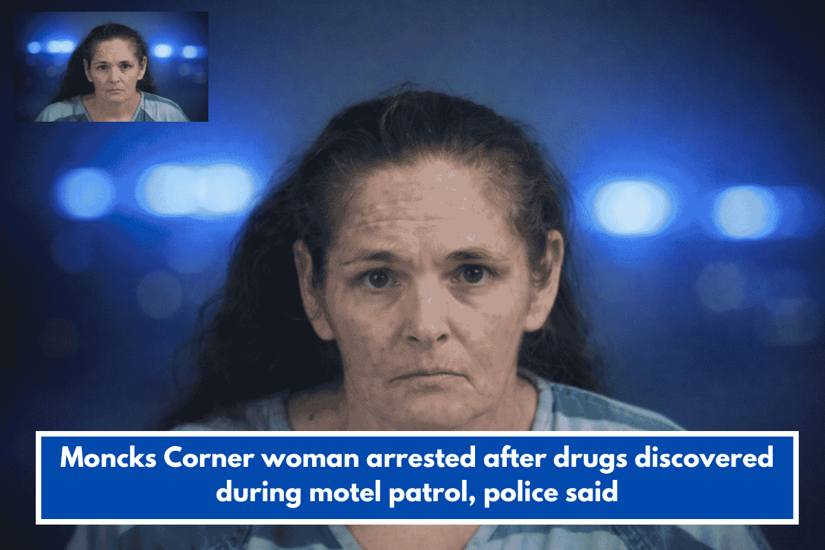 Moncks Corner woman arrested after drugs discovered during motel patrol, police said