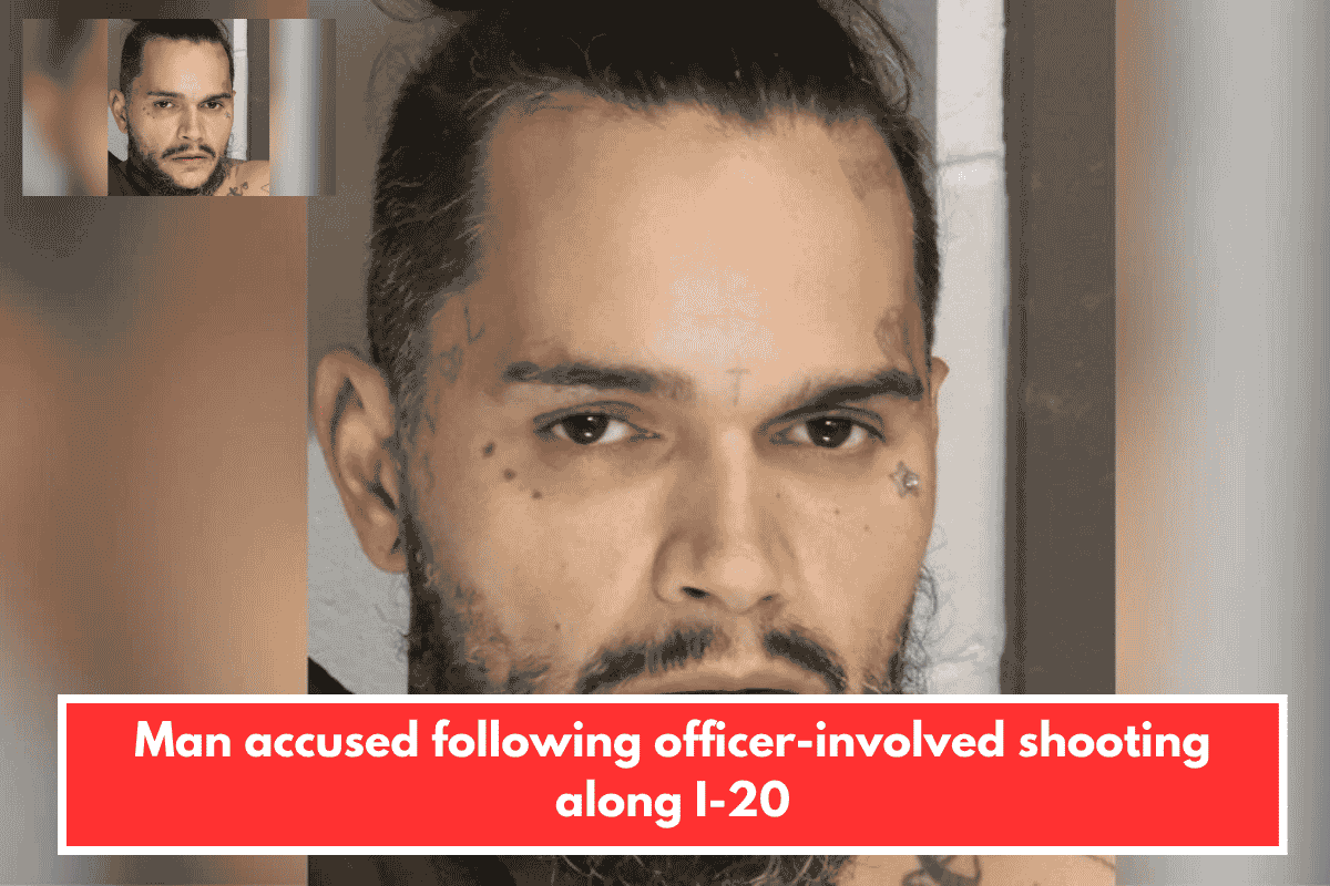 Man accused following officer-involved shooting along I-20