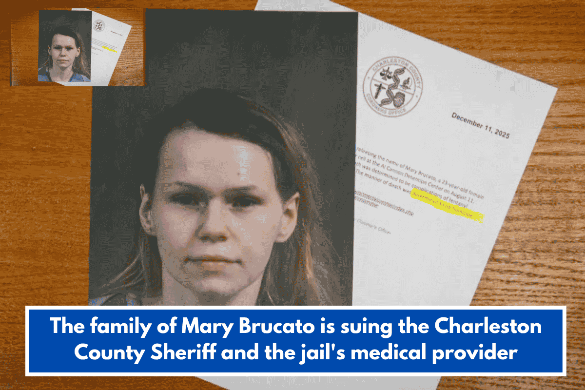 The family of Mary Brucato is suing the Charleston County Sheriff and the jail's medical provider