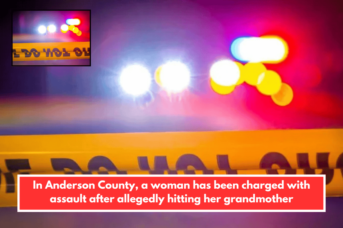 In Anderson County, a woman has been charged with assault after allegedly hitting her grandmother