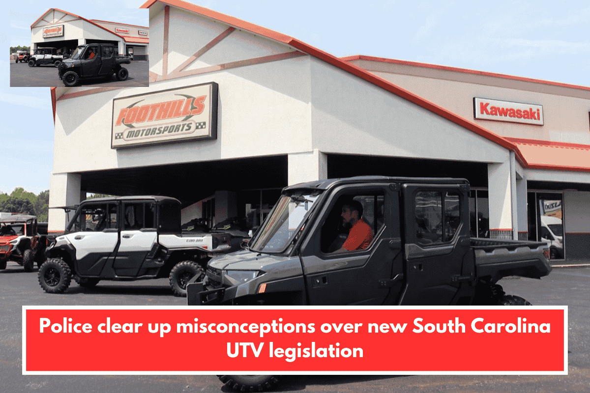 Police clear up misconceptions over new South Carolina UTV legislation