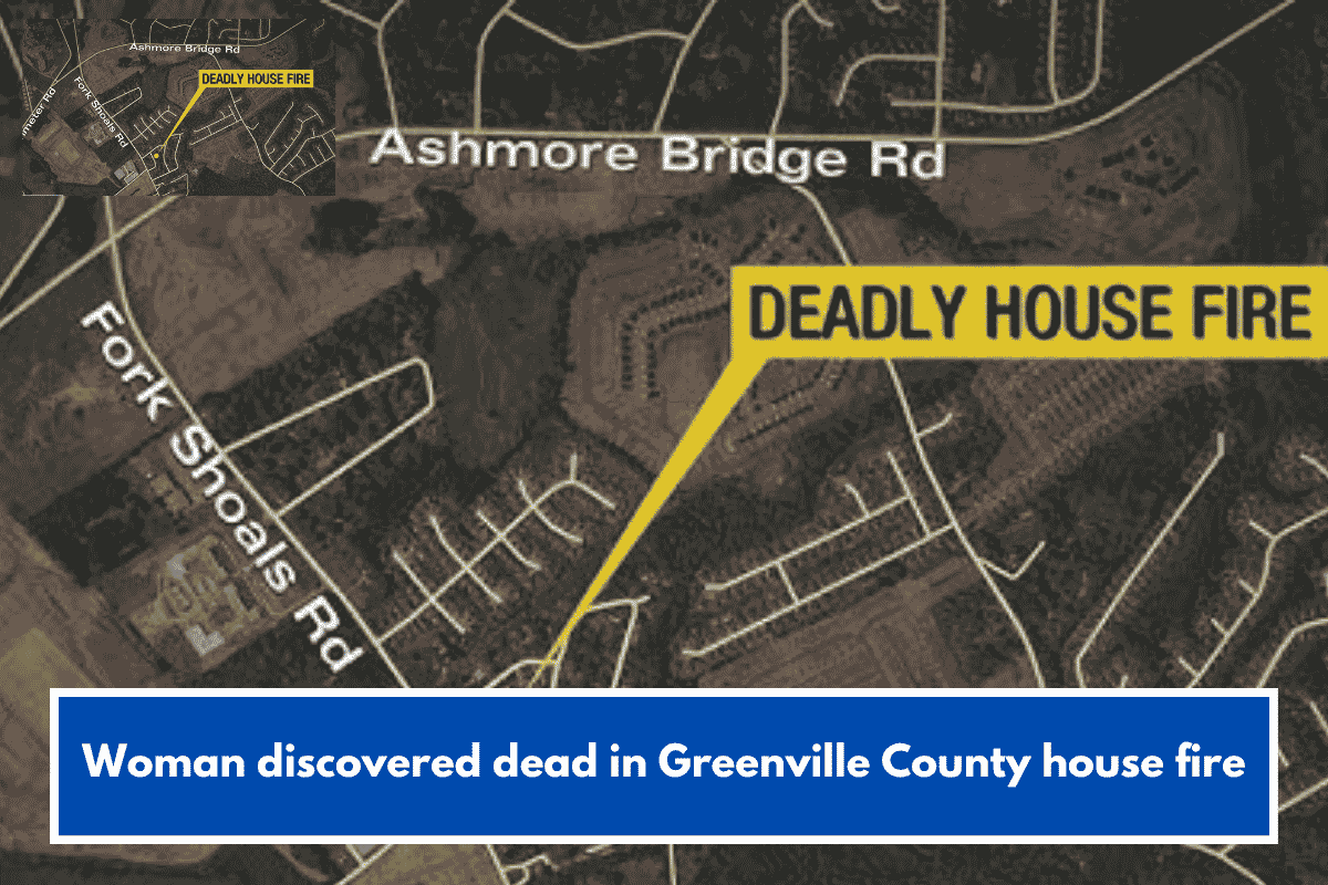Woman discovered dead in Greenville County house fire