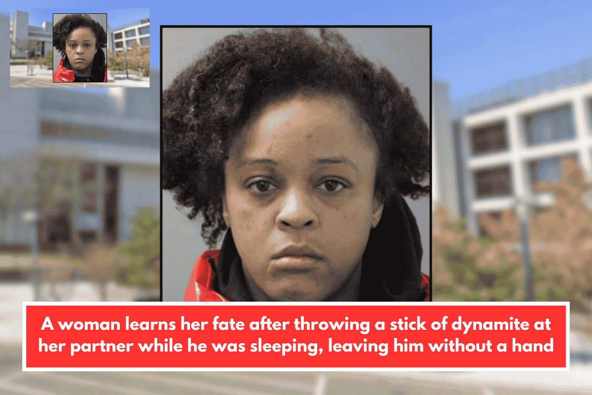 A woman learns her fate after throwing a stick of dynamite at her partner while he was sleeping, leaving him without a hand