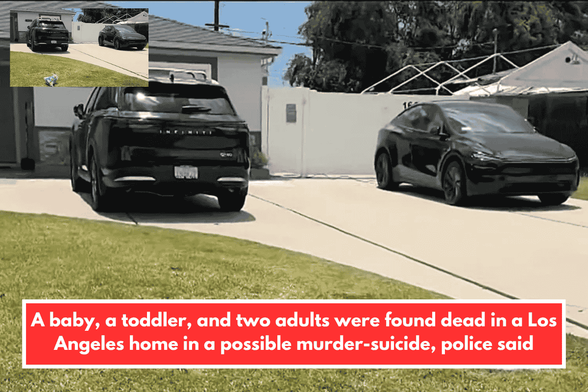 A baby, a toddler, and two adults were found dead in a Los Angeles home in a possible murder-suicide, police said
