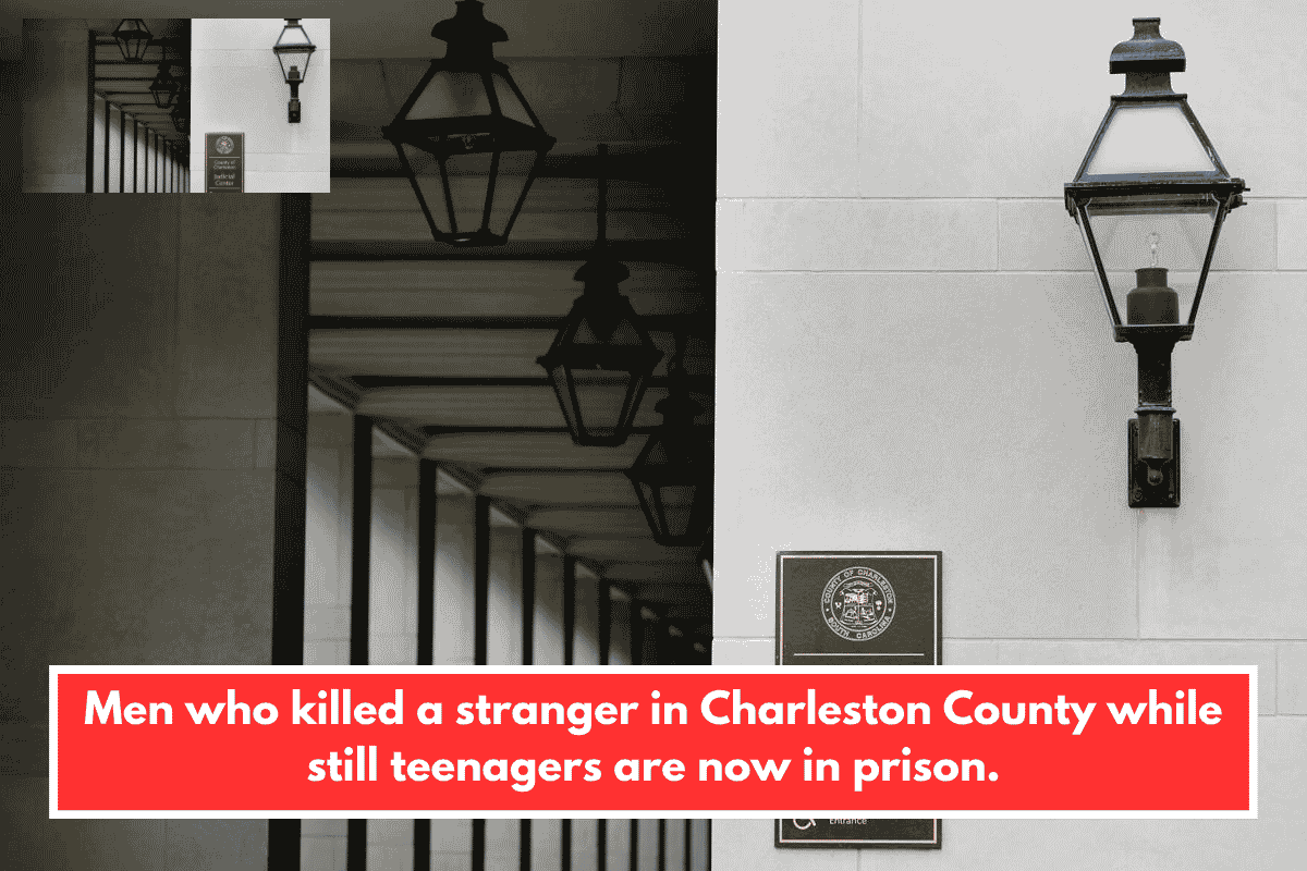 Men who killed a stranger in Charleston County while still teenagers are now in prison.