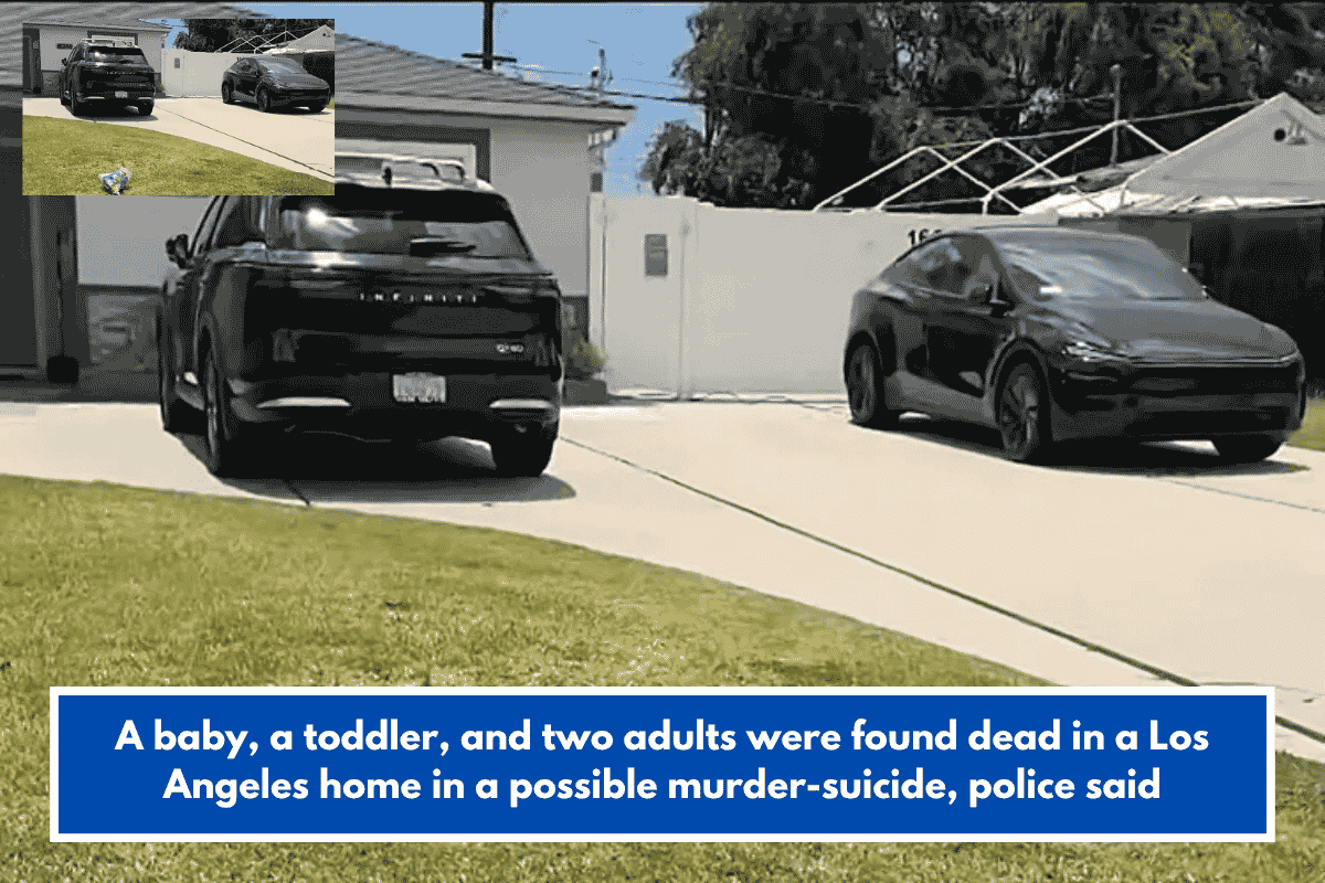 A baby, a toddler, and two adults were found dead in a Los Angeles home in a possible murder-suicide, police said