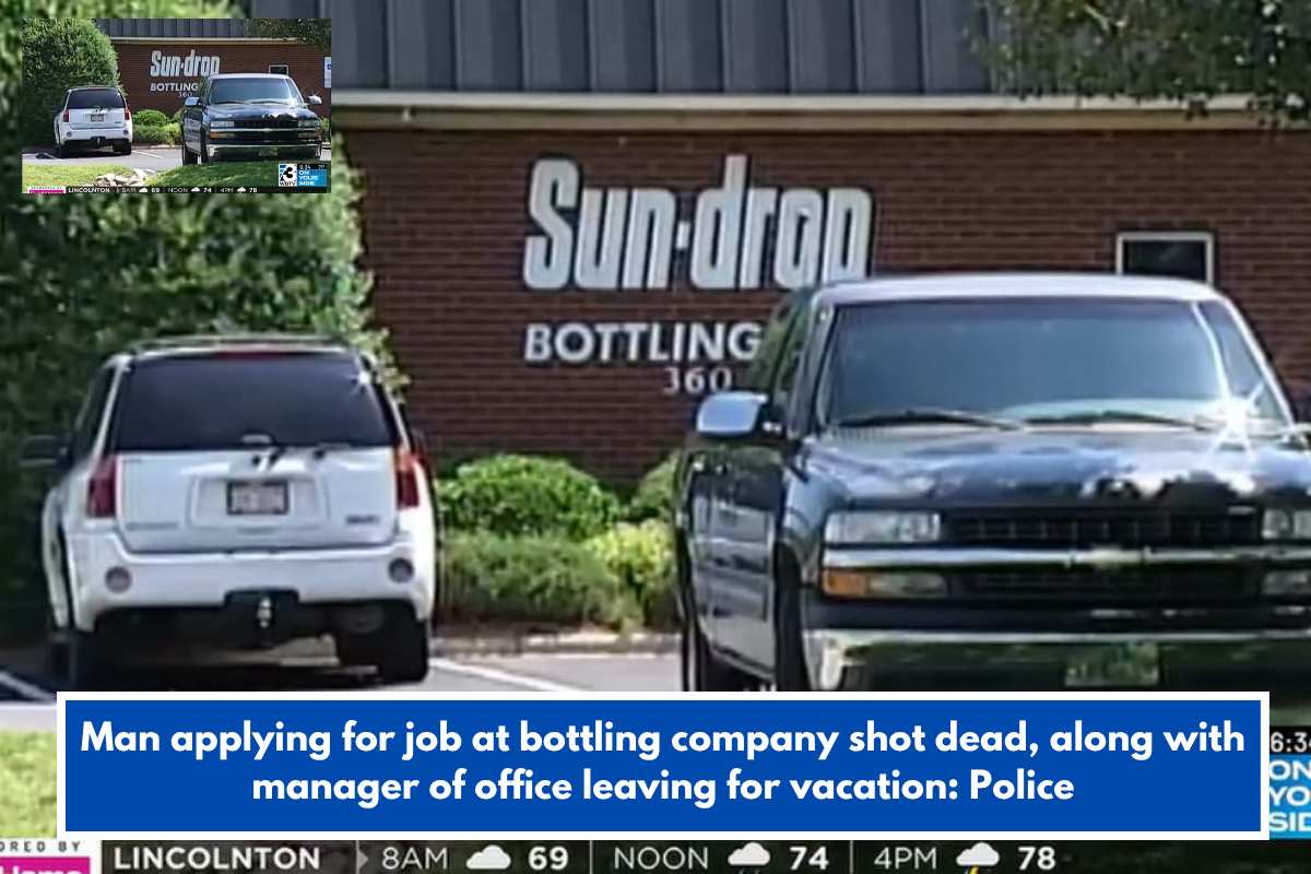 Man applying for job at bottling company shot dead, along with manager of office leaving for vacation: Police