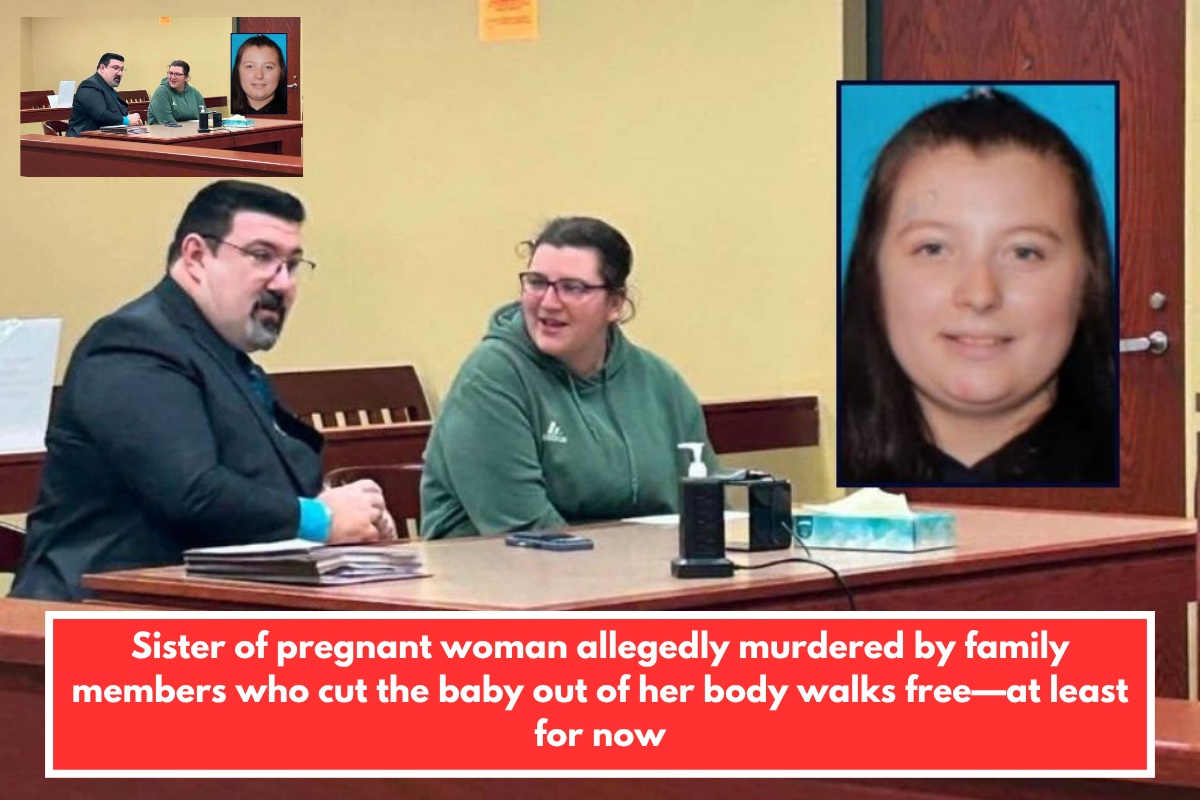 Sister of pregnant woman allegedly murdered by family members who cut the baby out of her body walks free—at least for now