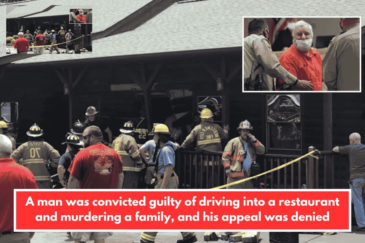 A man was convicted guilty of driving into a restaurant and murdering a family, and his appeal was denied