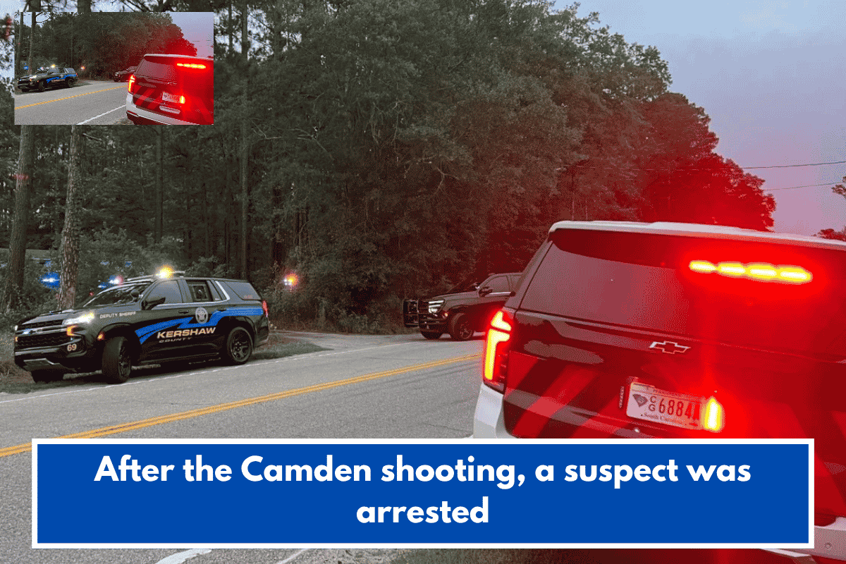 After the Camden shooting, a suspect was arrested