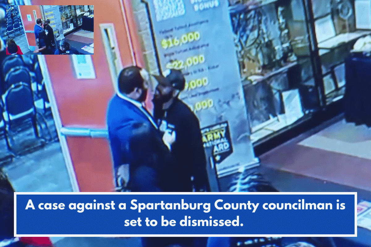 A case against a Spartanburg County councilman is set to be dismissed.