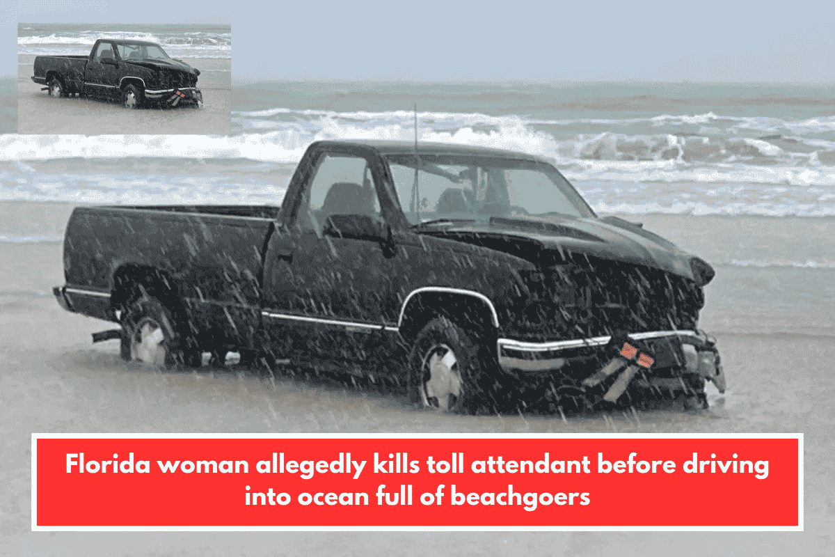 Florida woman allegedly kills toll attendant before driving into ocean full of beachgoers