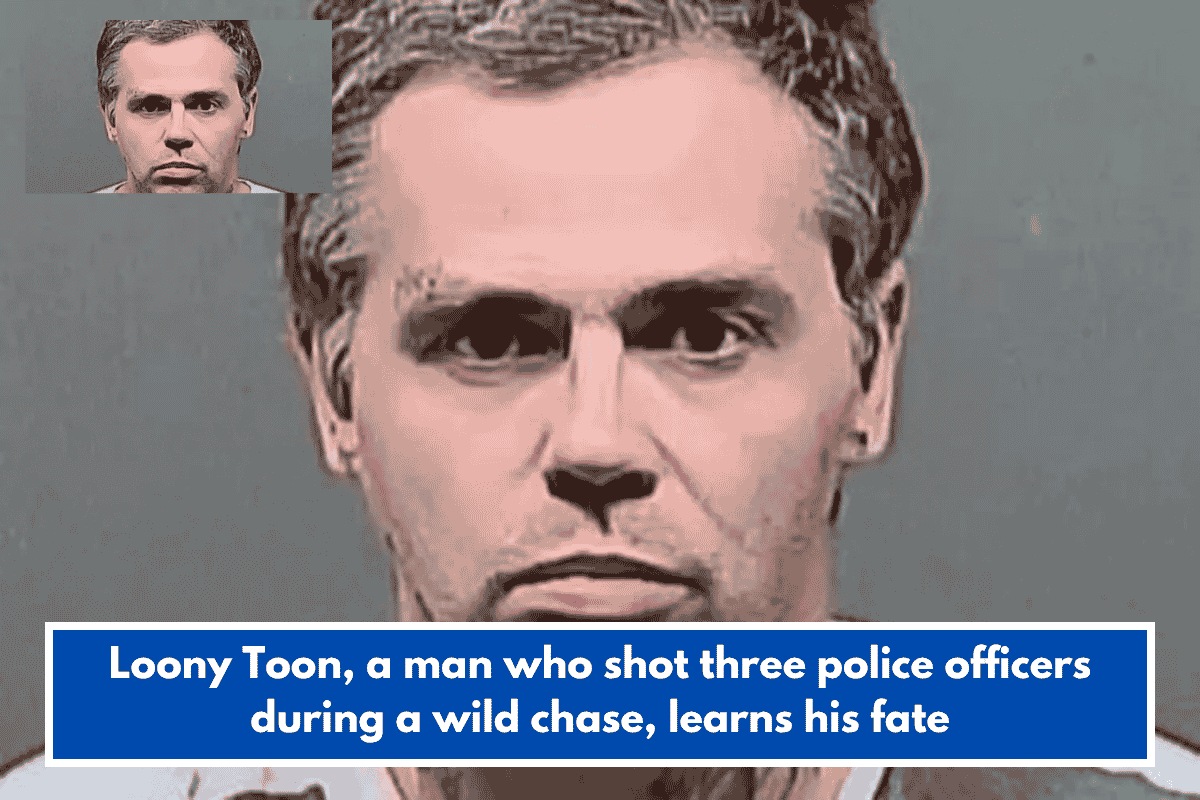 Loony Toon, a man who shot three police officers during a wild chase, learns his fate