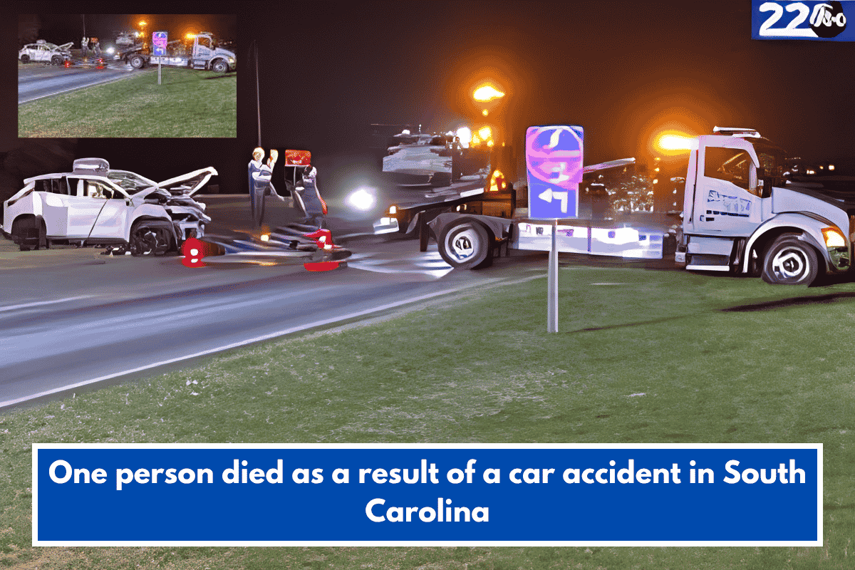 One person died as a result of a car accident in South Carolina