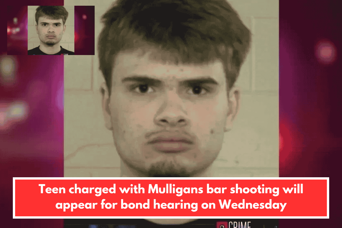 Teen charged with Mulligans bar shooting will appear for bond hearing on Wednesday