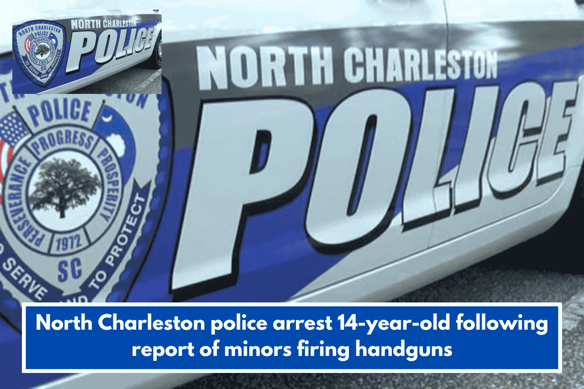 North Charleston police arrest 14-year-old following report of minors firing handguns