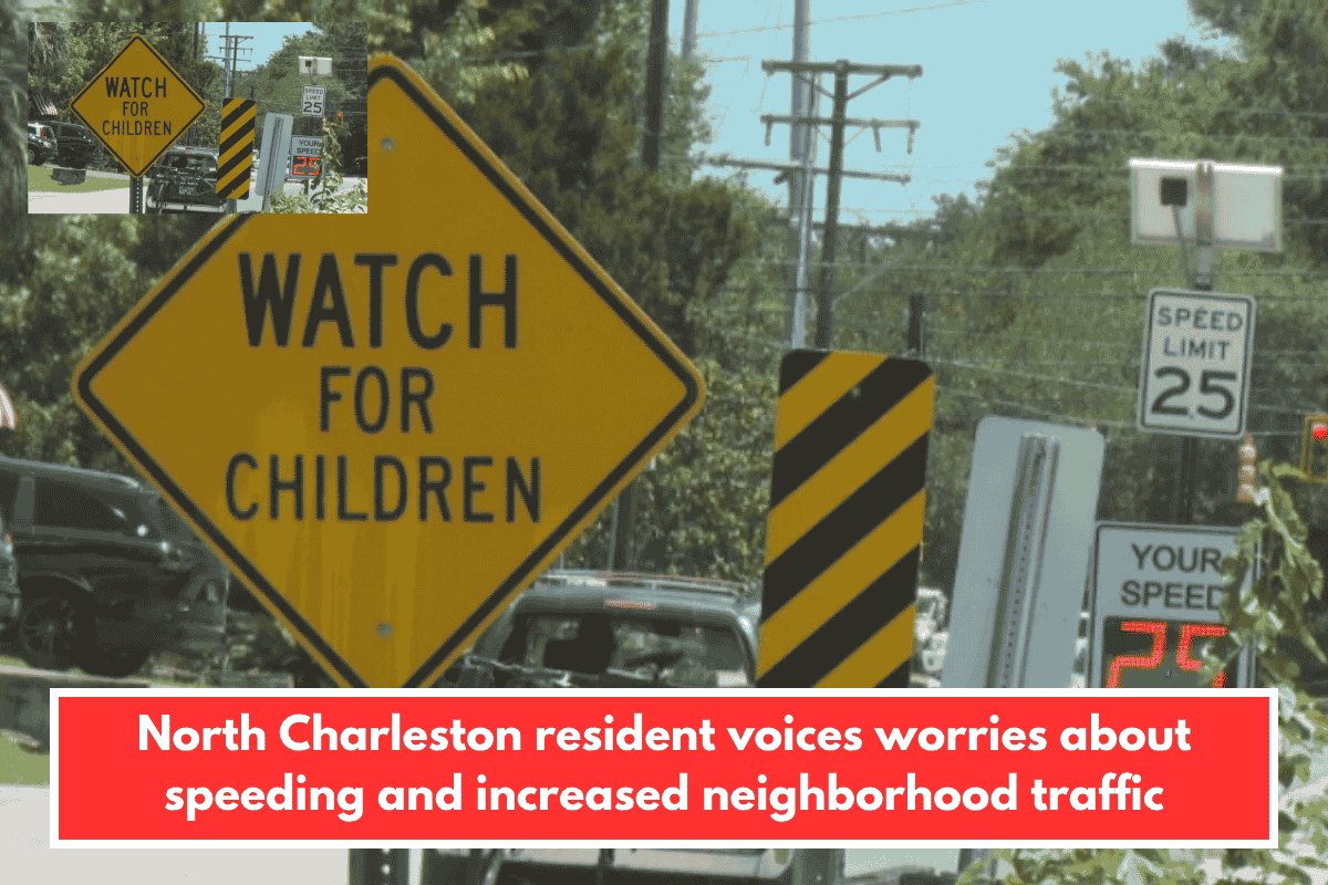 North Charleston resident voices worries about speeding and increased neighborhood traffic
