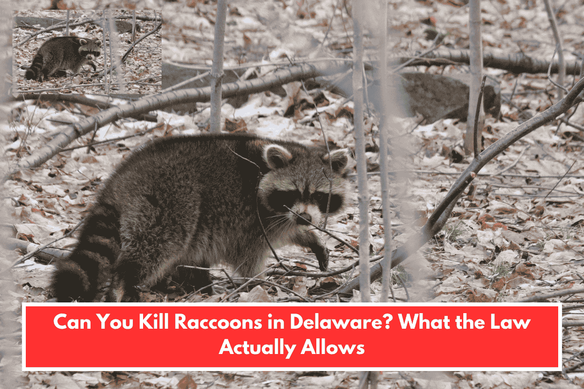 Can You Kill Raccoons in Delaware? What the Law Actually Allows
