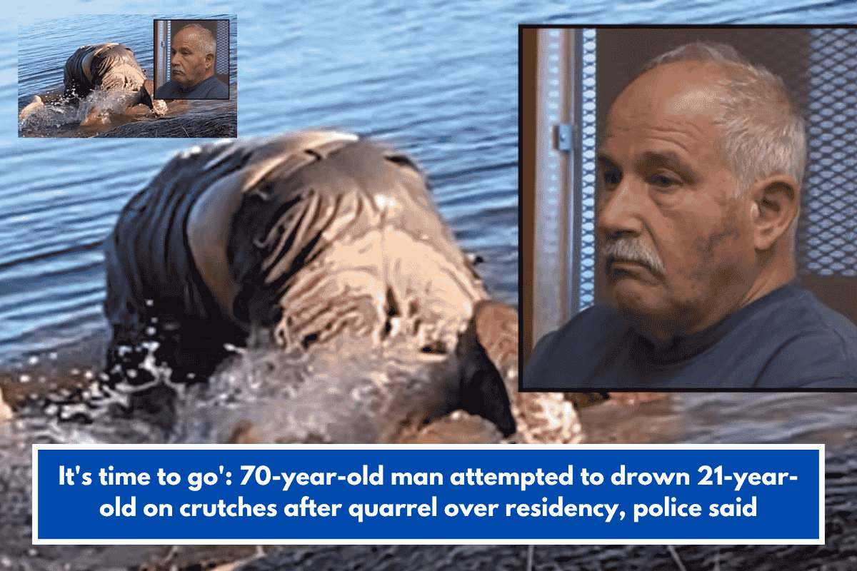 It's time to go': 70-year-old man attempted to drown 21-year-old on crutches after quarrel over residency, police said